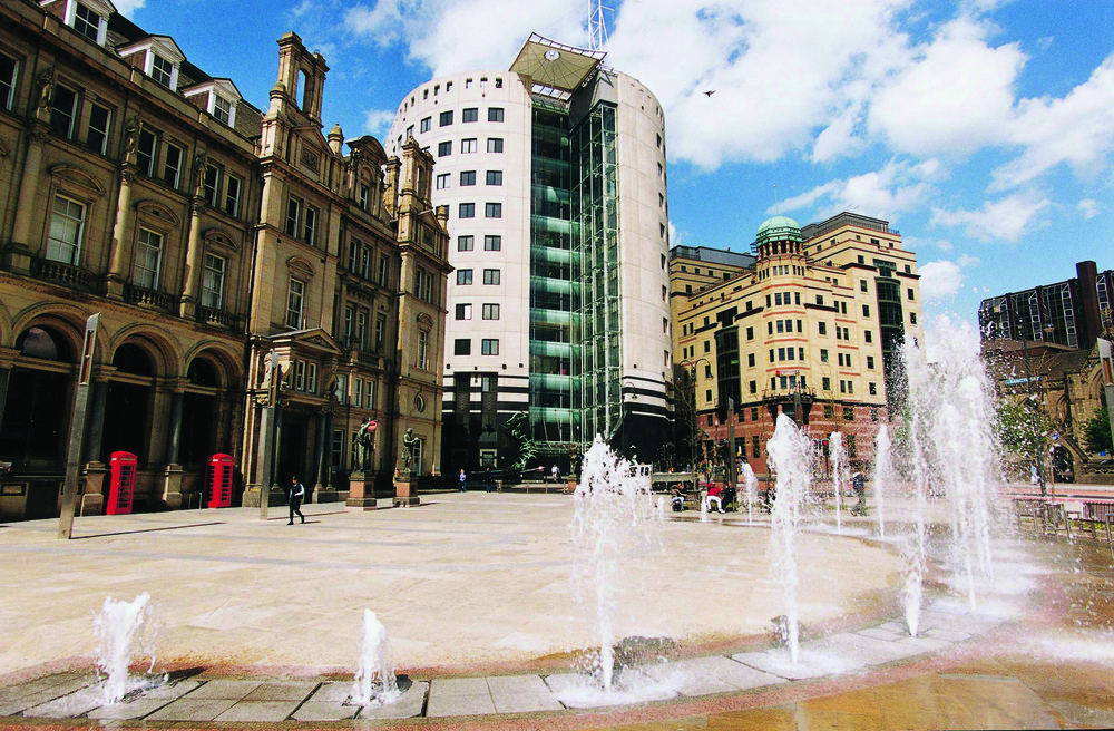 Studere i England - Uiversity of Leeds - City Square