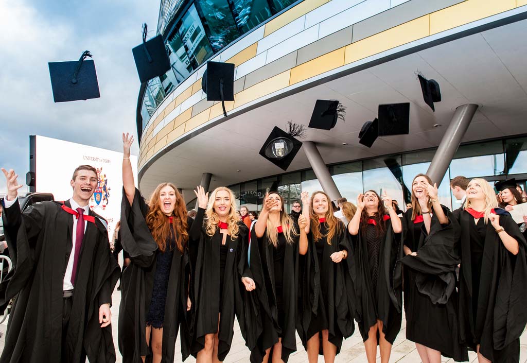 University of Derby graduation - Across the Pond