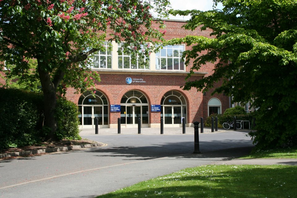 Studere i England - University of Worcester - campus