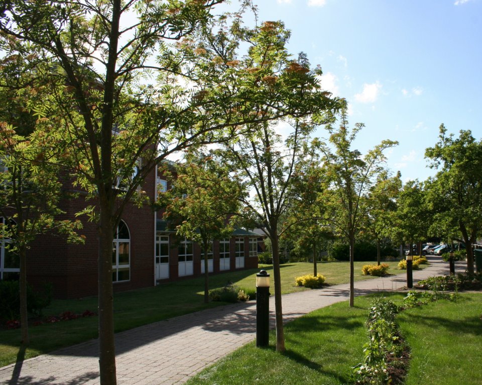 Studere i England - University of Worcester - campus